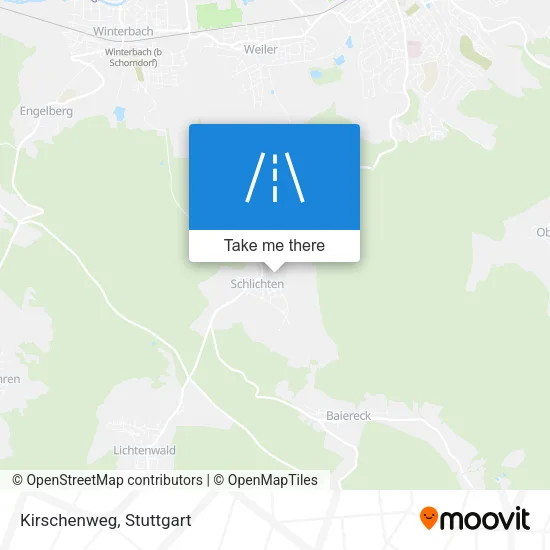 Карта Kirschenweg
