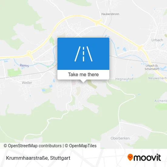 Карта Krummhaarstraße