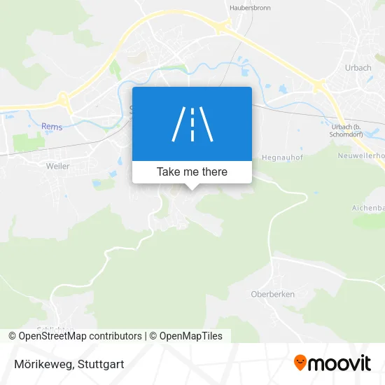 Карта Mörikeweg