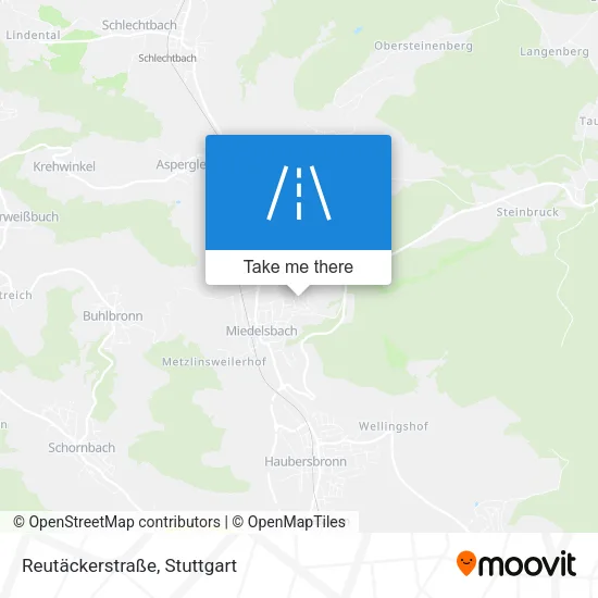 Карта Reutäckerstraße
