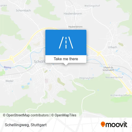 Карта Schellingweg
