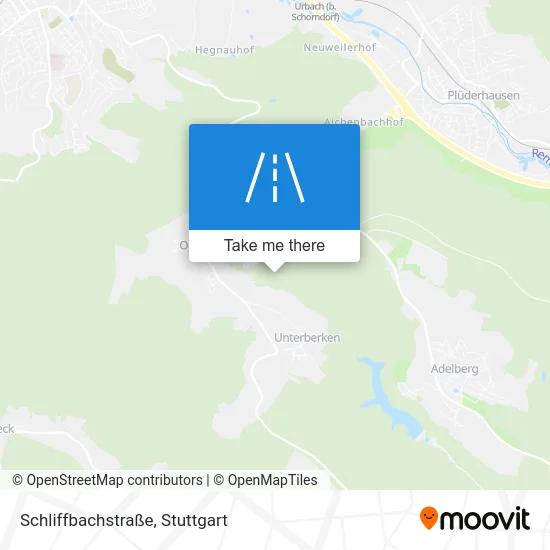 Карта Schliffbachstraße