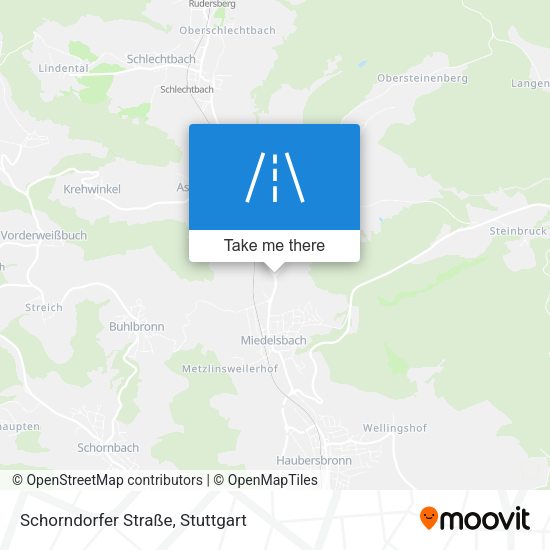 Schorndorfer Straße map