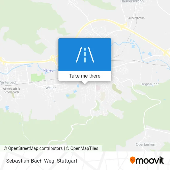 Карта Sebastian-Bach-Weg