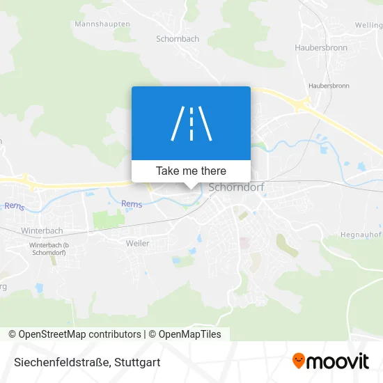 Карта Siechenfeldstraße