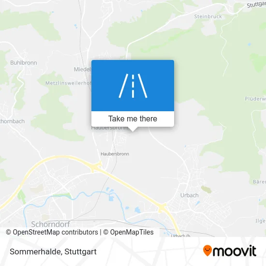 Карта Sommerhalde