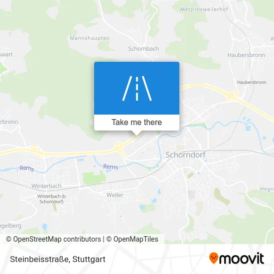 Карта Steinbeisstraße