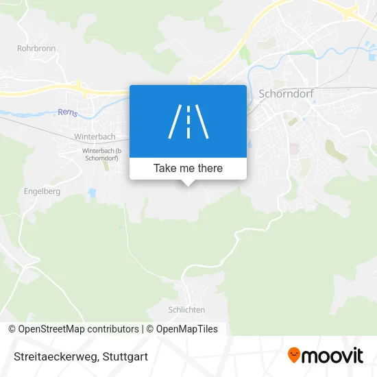 Карта Streitaeckerweg