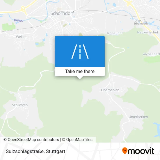 Карта Sulzschlagstraße