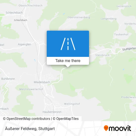 Карта Äußerer Feldweg