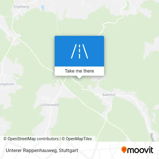 Карта Unterer Rappenhauweg