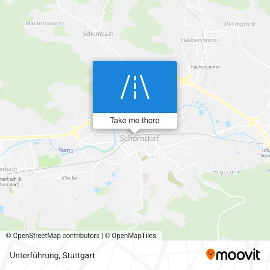 Карта Unterführung