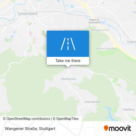 Wangener Straße map