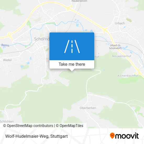 Карта Wolf-Hudelmaier-Weg