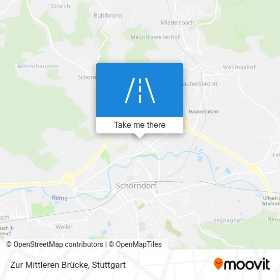 Карта Zur Mittleren Brücke