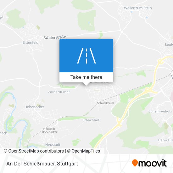 An Der Schießmauer map