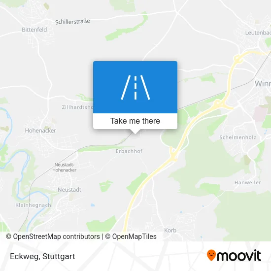 Карта Eckweg