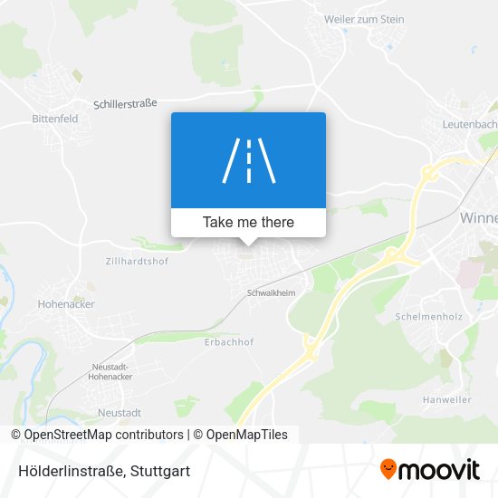 Hölderlinstraße map