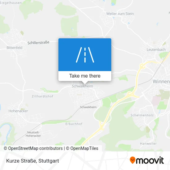 Kurze Straße map
