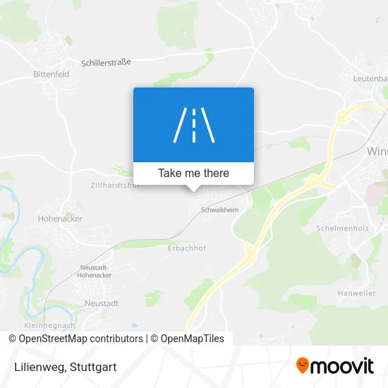 Карта Lilienweg