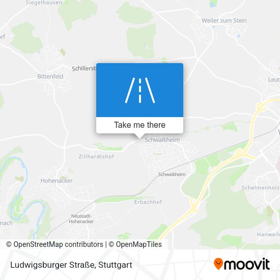 Ludwigsburger Straße map