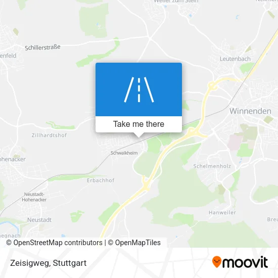 Карта Zeisigweg