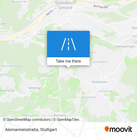 Alemannenstraße map