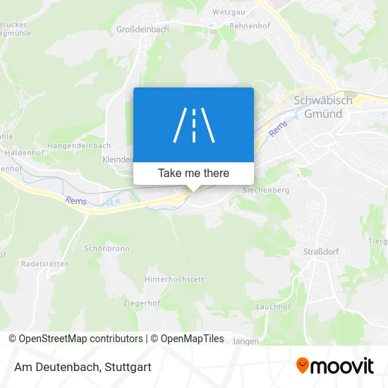 Карта Am Deutenbach