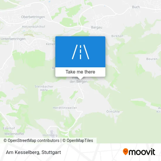 Карта Am Kesselberg