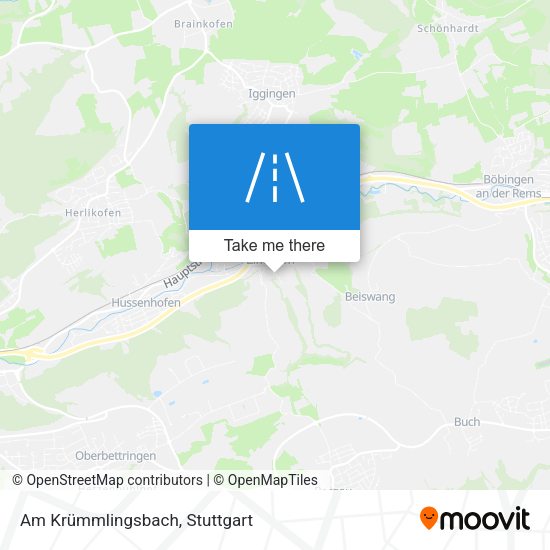Am Krümmlingsbach map