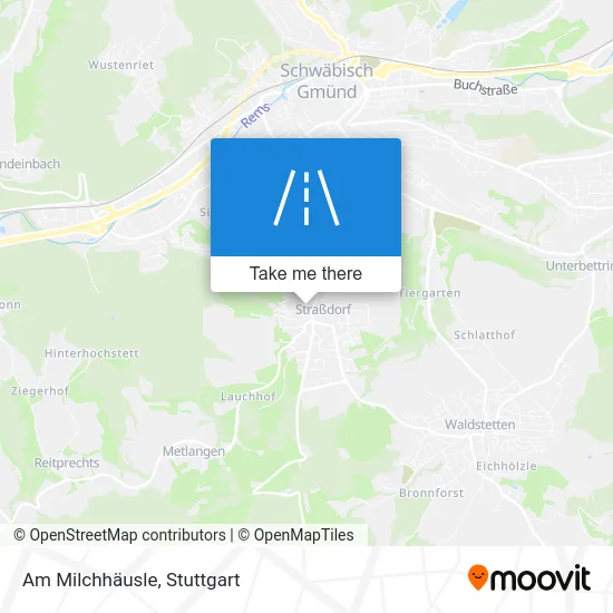 Карта Am Milchhäusle