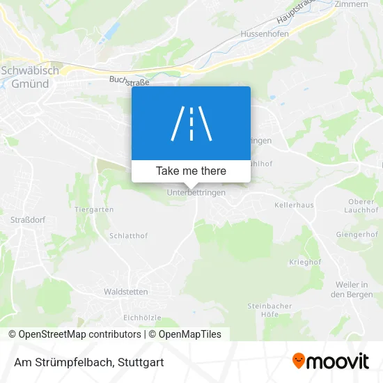 Карта Am Strümpfelbach