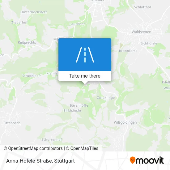 Карта Anna-Hofele-Straße