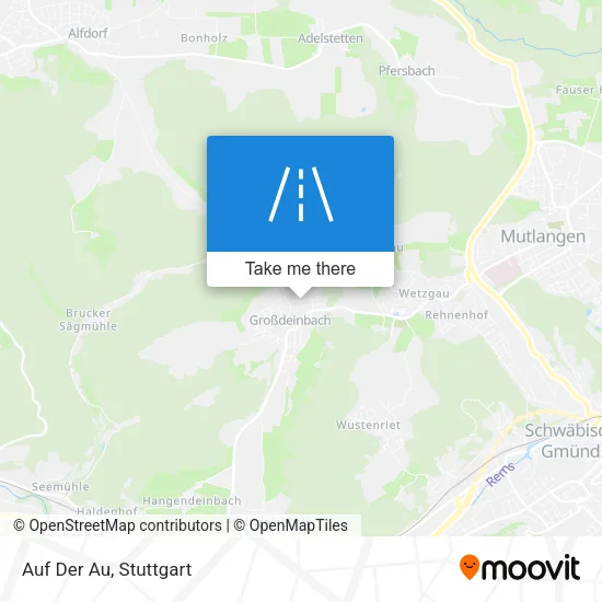 Карта Auf Der Au