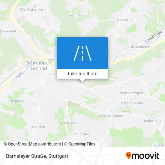 Карта Barnsleyer Straße