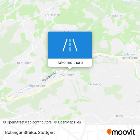 Карта Böbinger Straße