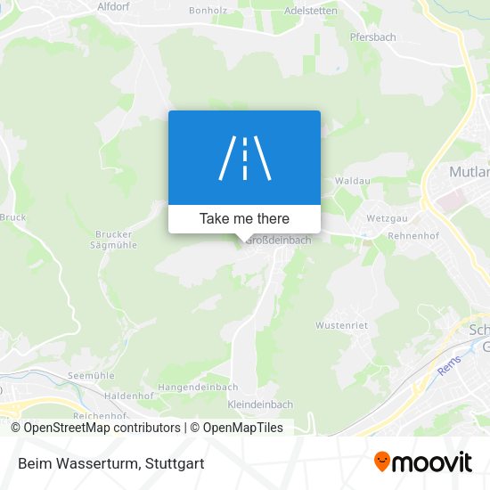Beim Wasserturm map