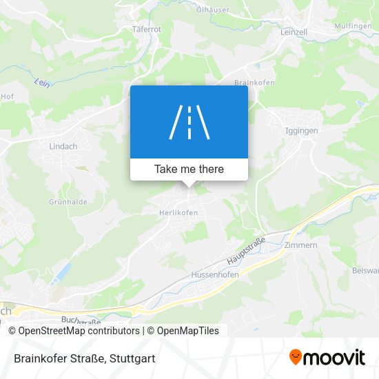 Brainkofer Straße map