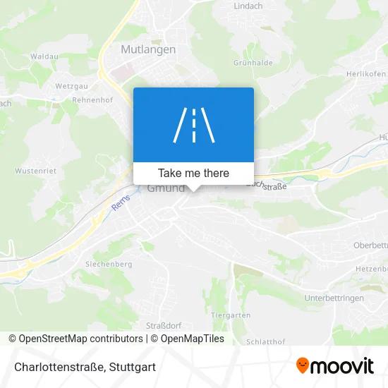 Карта Charlottenstraße