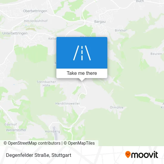 Карта Degenfelder Straße
