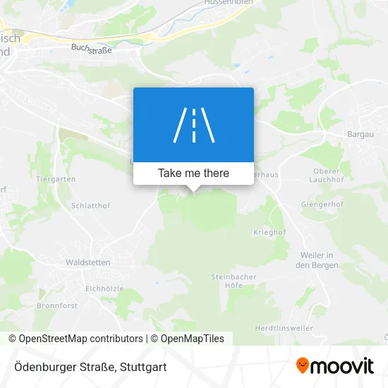 Карта Ödenburger Straße