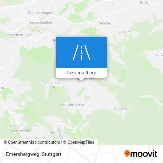 Карта Emersbergweg