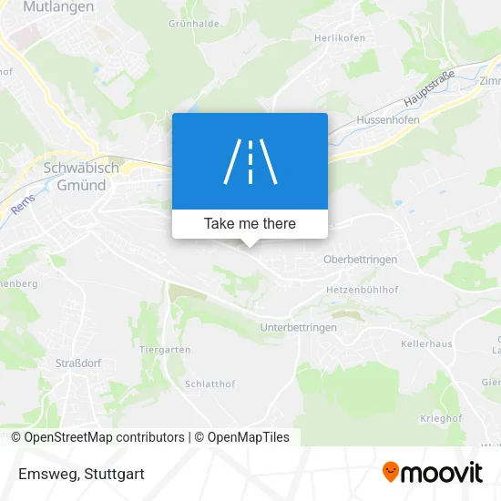Карта Emsweg