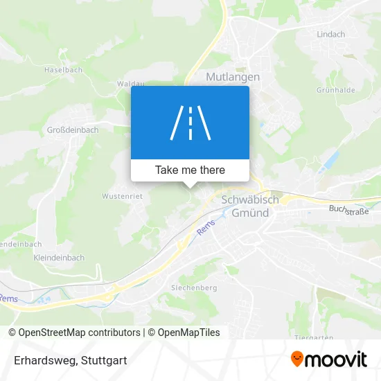 Карта Erhardsweg