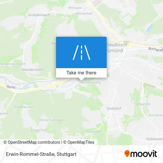 Карта Erwin-Rommel-Straße