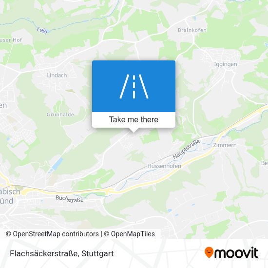 Flachsäckerstraße map
