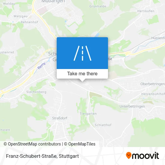 Карта Franz-Schubert-Straße