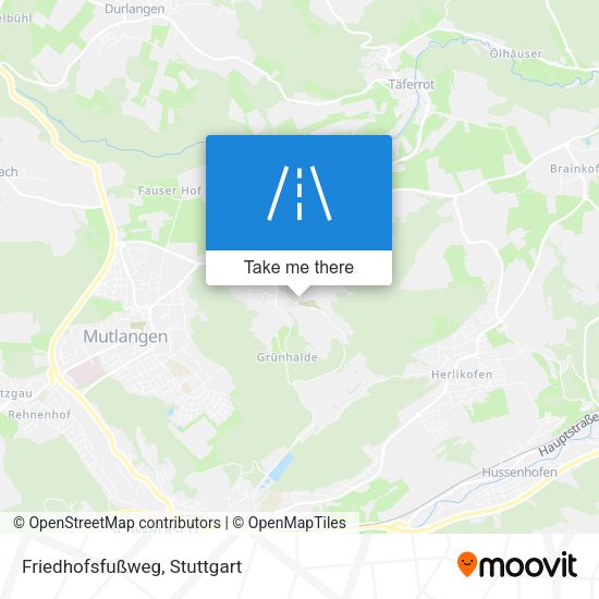 Friedhofsfußweg map