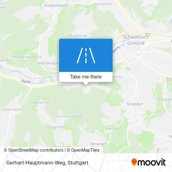Карта Gerhart-Hauptmann-Weg