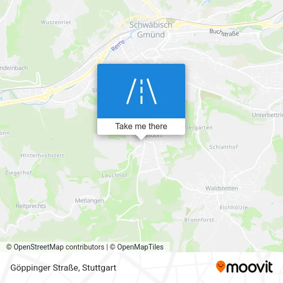 Göppinger Straße map